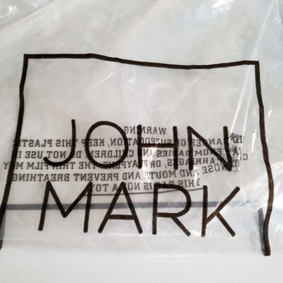 John Mark Black/Multi Color Mesh Zipper Jacket,  sz L - Picture 11 of 11